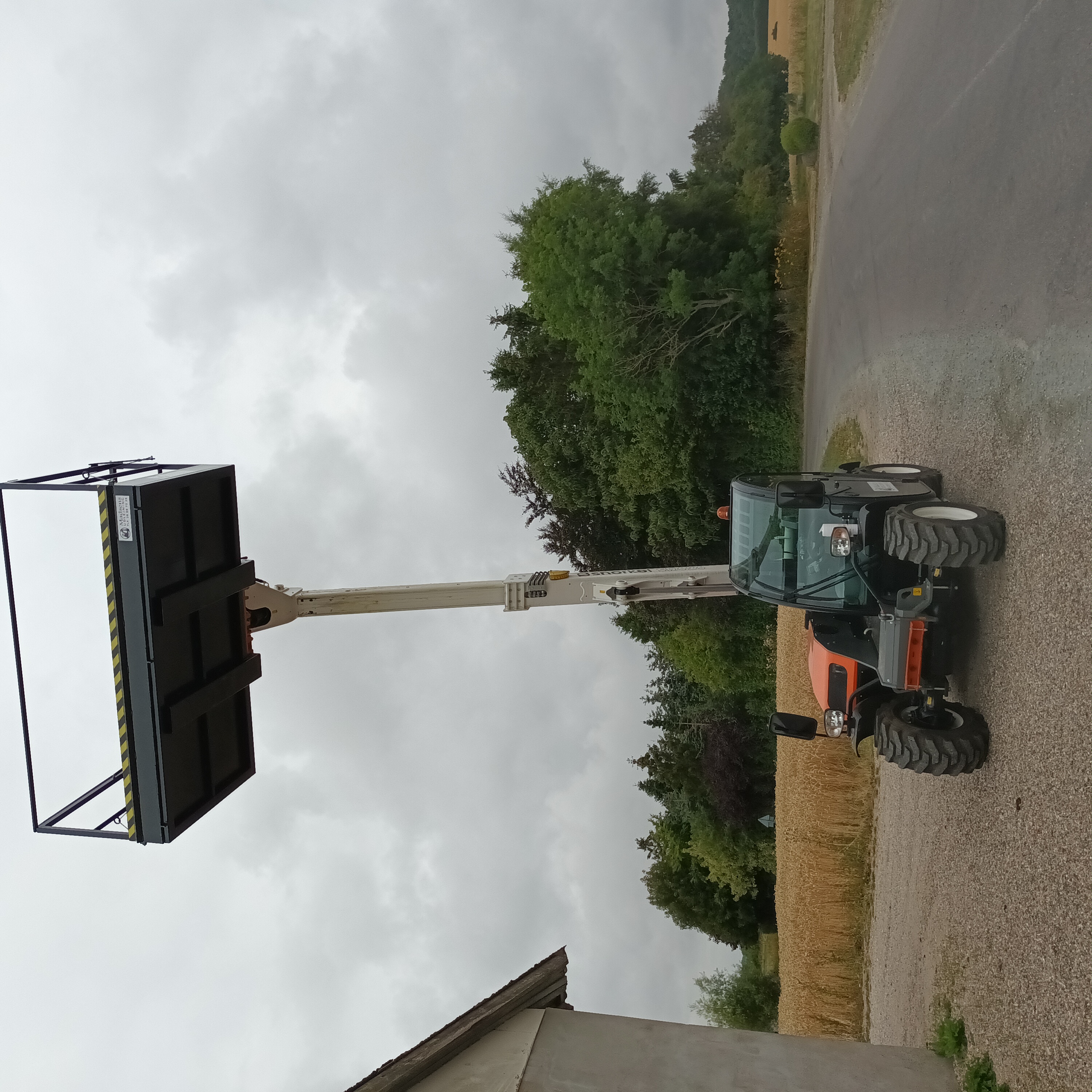 Snorkel SR626 6m 4800kg inkl. Pallegafler thumbnail 2