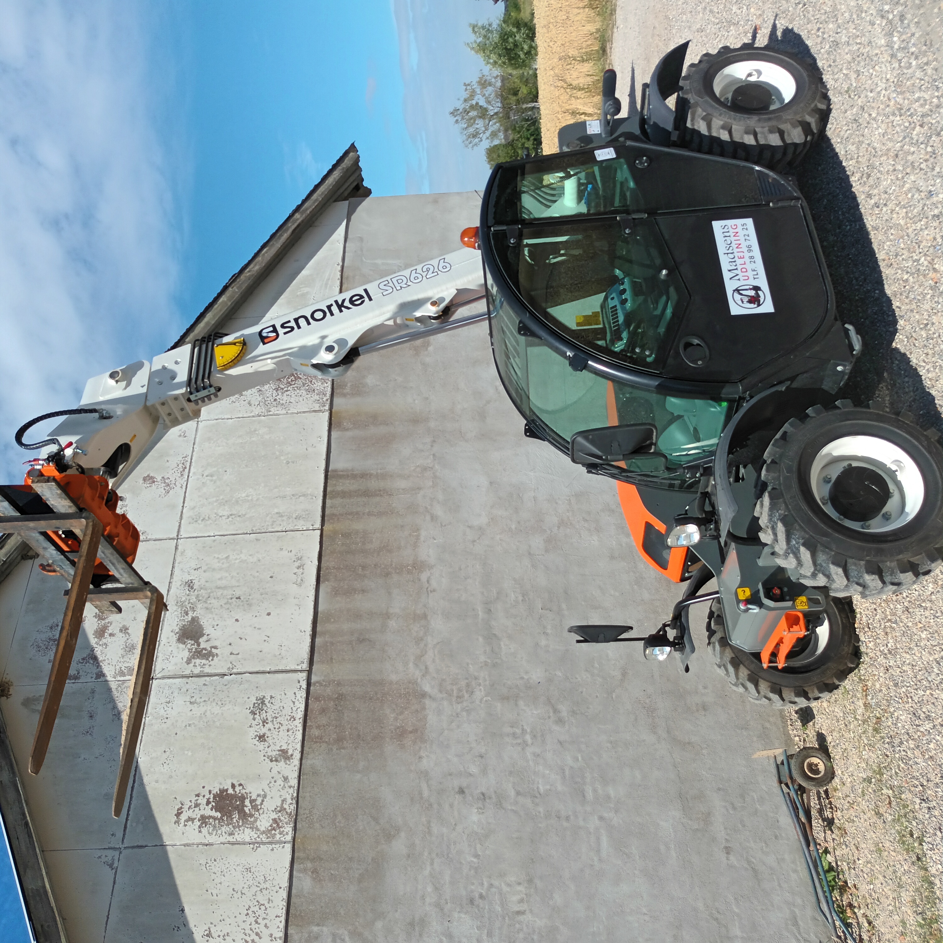 Snorkel SR626 6m 4800kg inkl. Pallegafler thumbnail 1